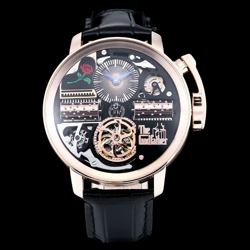 Private customization, series watch men's trend casual automatic personalized mechanical watch waterproof
