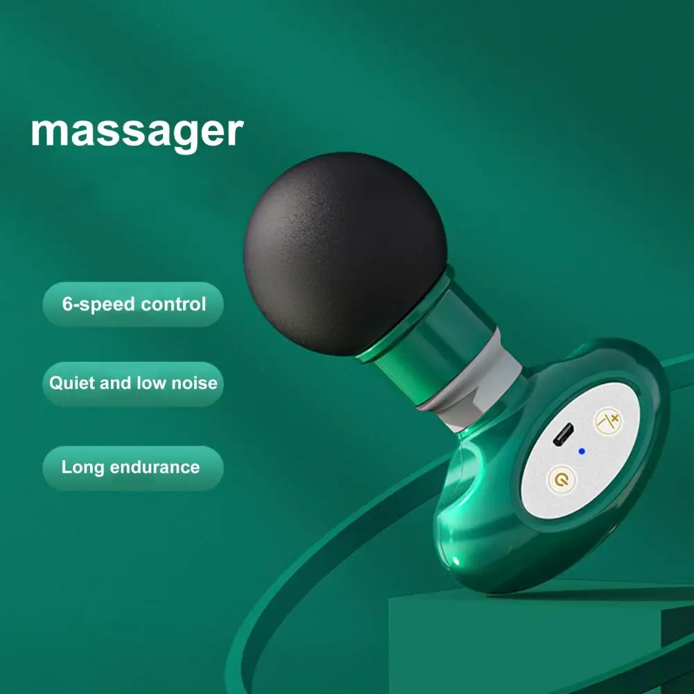 

Electric Massage Gun Deep Muscle Massageador Salud Body Neck Relax Health Care Slimming Cellulite Shaping Pain Mini Massager