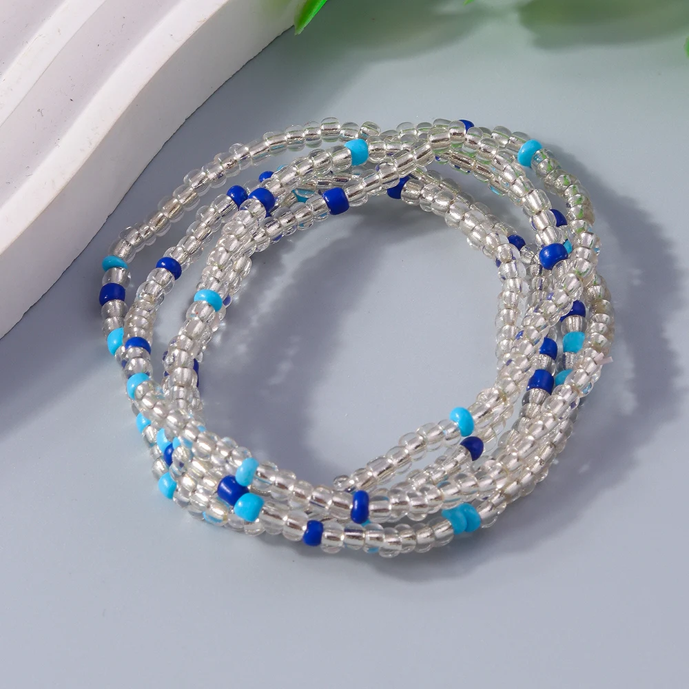 Aihua Böhmisches Handgefertigtes Perlenarmband für Frauen, Sommerliches Mehrschichtiges Buntes Perlenkettenarmband, Mädchen Boho Schmuck Großhandel – Detail 21
