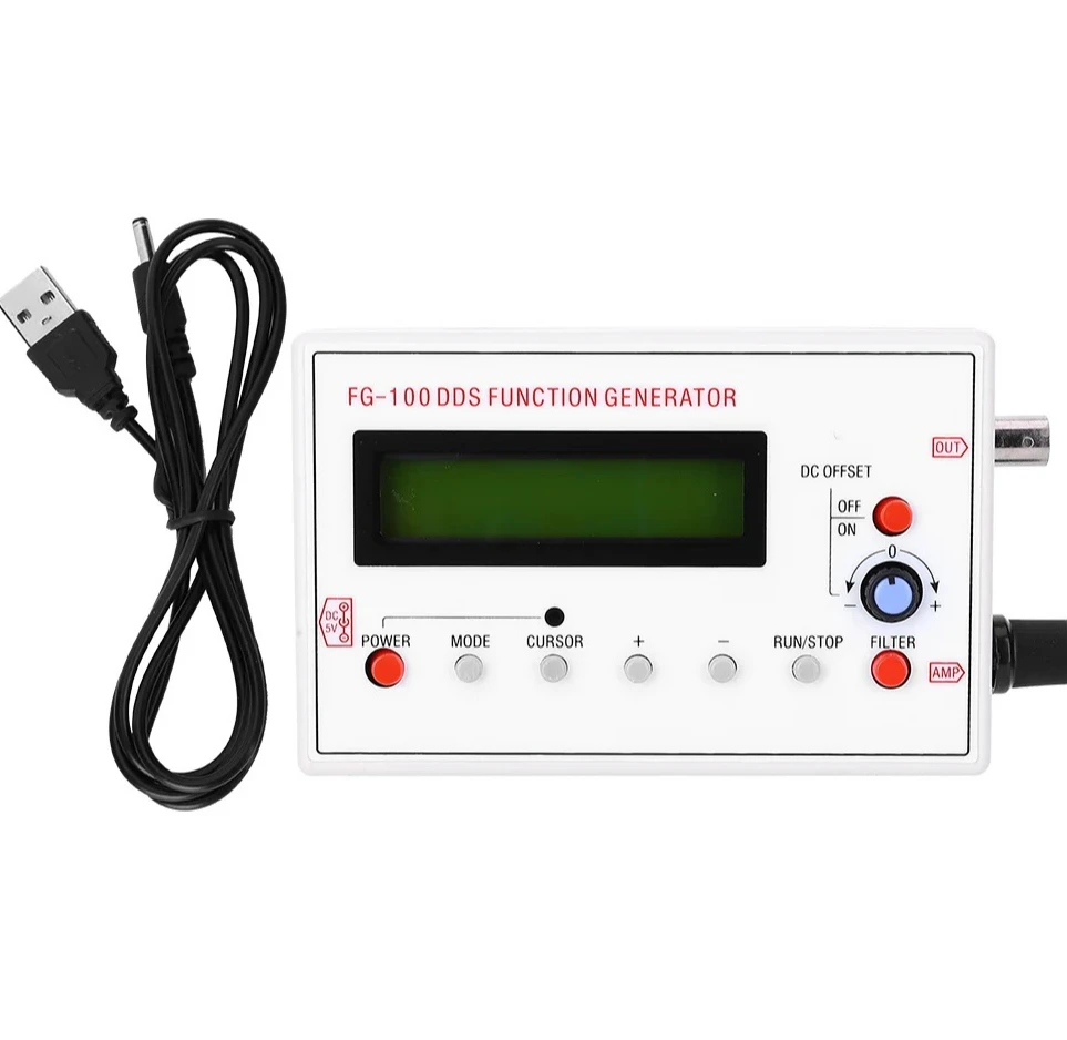 عداد التردد DDS مصدر إشارة وظيفة 1 هرتز-500 كيلو هرتز DDS وظيفة مولد إشارة وحدة مصدر الإشارة