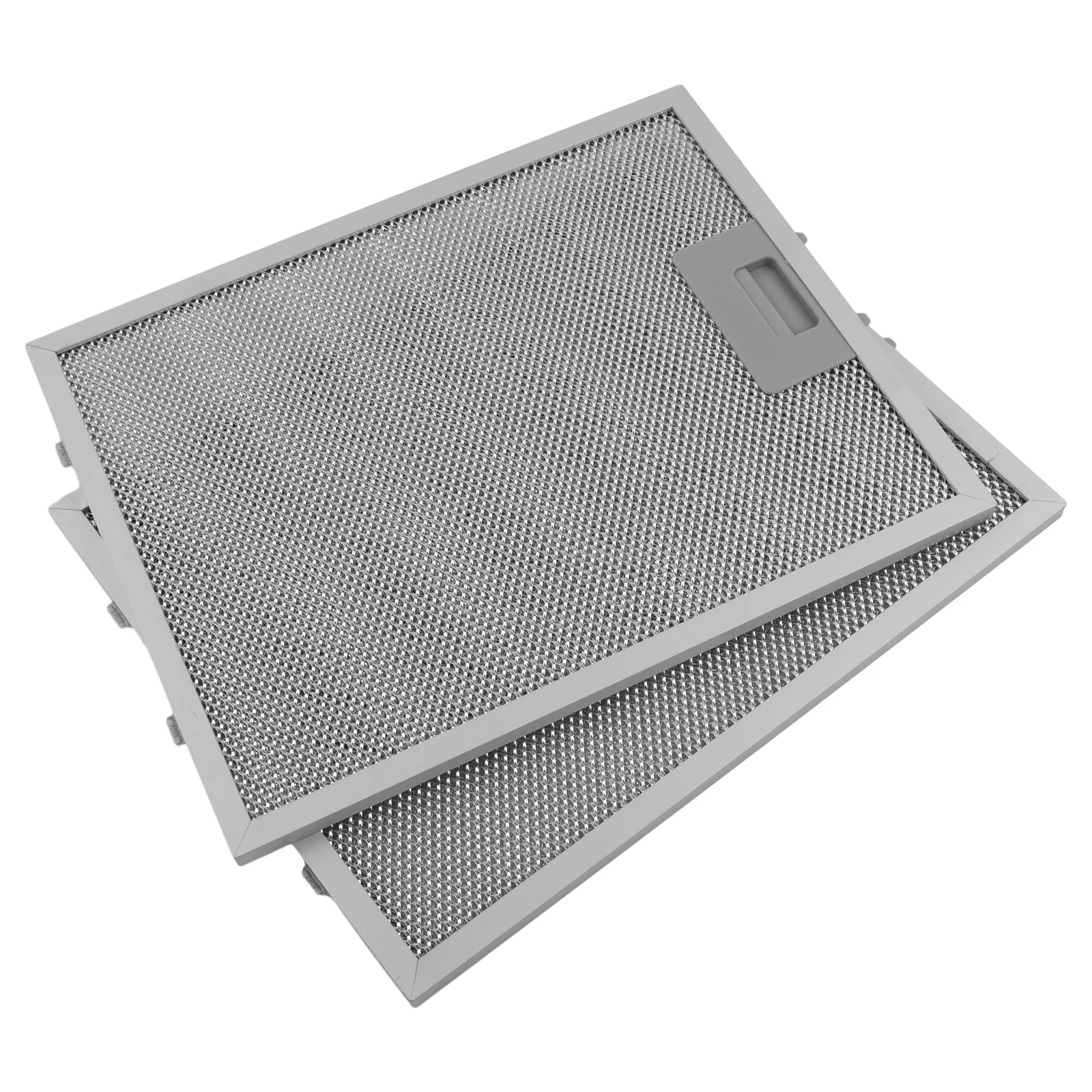 For Range Hood Filter Stainless Steel 2PCS Replacement Silver Widely Applicable Brand New Durable And Practical