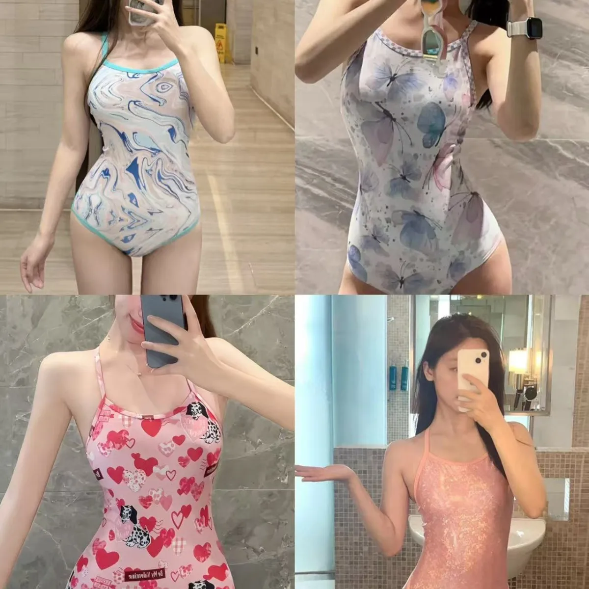 

2025 New Viral Racing Swimsuit Women One-Piece Triangle Competitive Training Push Up Slim High End Sexy Swimwear