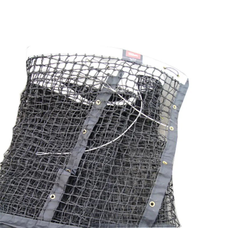 

Top Grade Standard Tennis Net 12.8*1.08m Official Size Portable PE Training Net