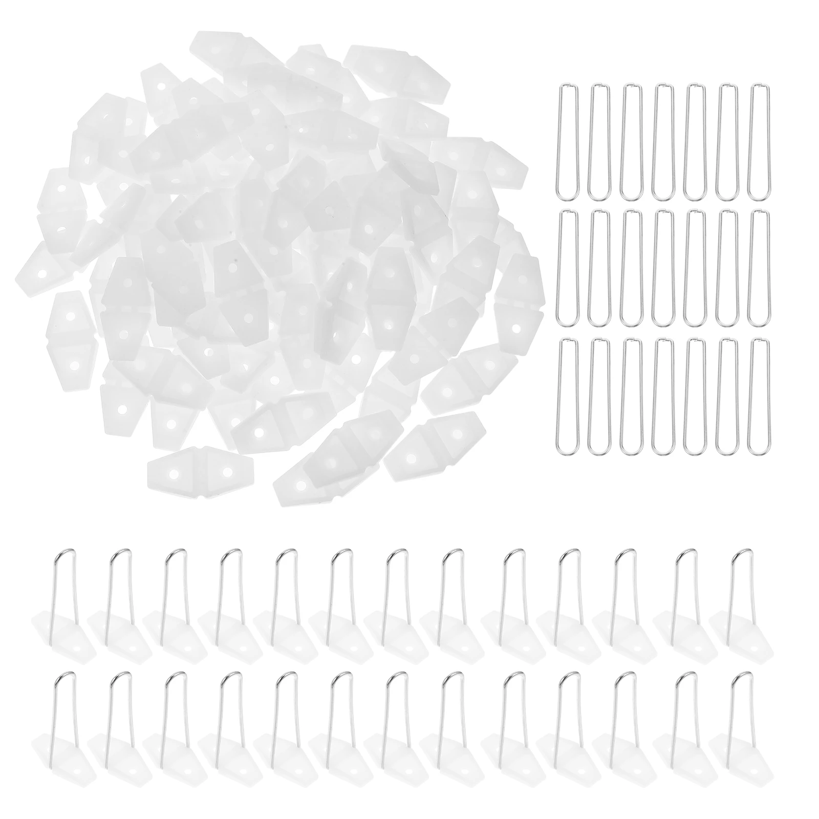 

100pcs Foldable Photo Frame Stand Back Support Legs Easel Display Feet for Poster Picture Frames Sturdy Home Office