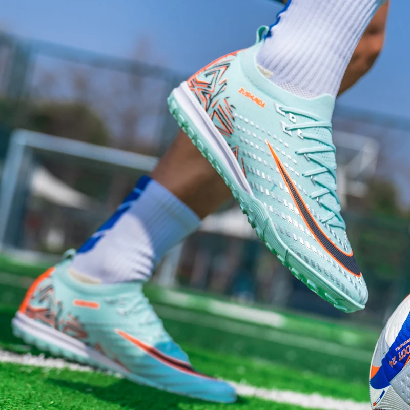 

TF/FG Men Soccer Shoes Society Professional Football Field Boots Original Comfortable Top Quality Cleats Football Shoes Tenis