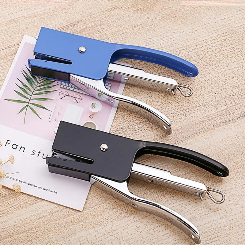 Resistant Plier Stapler Handheld Hold up to 25 Sheets for Kid Adult Students