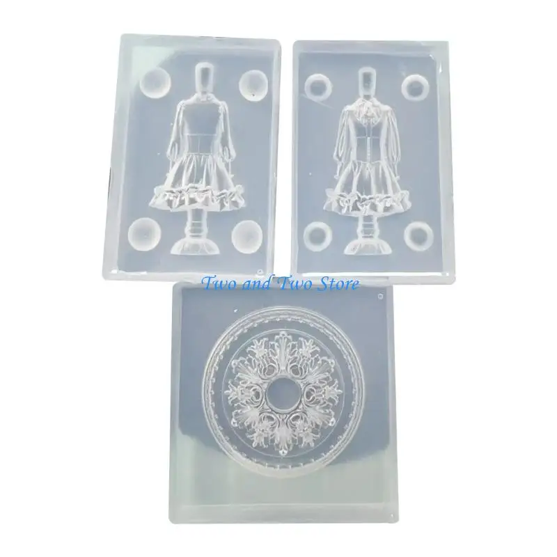 

HX6F High Elastics Silicone Mould for Nail Art Designs and Handmade Jewelry Crafting Tool