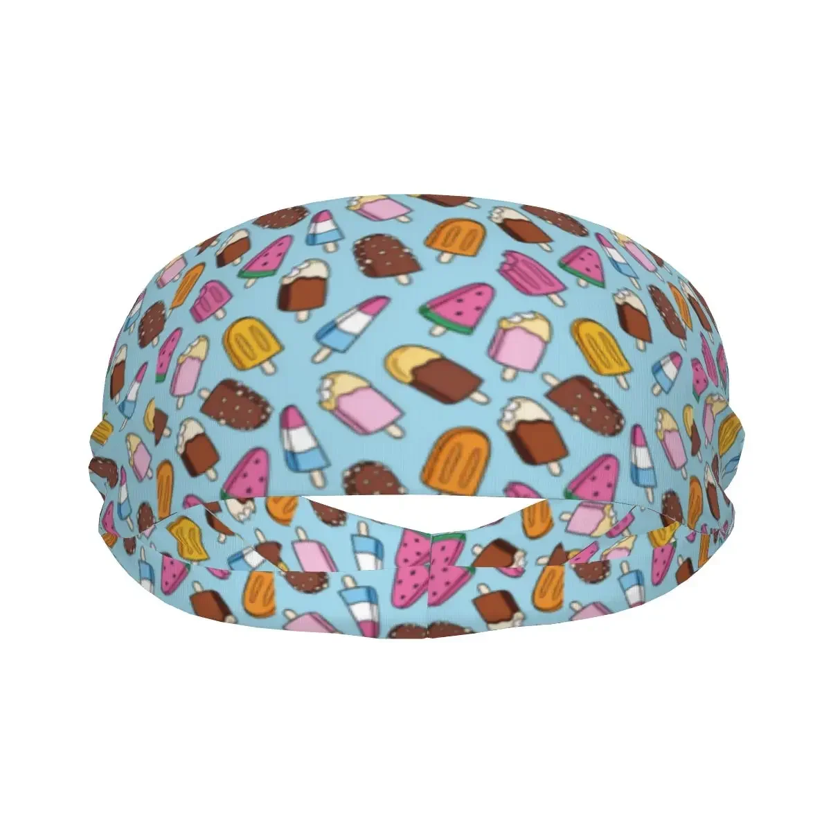 

Sports Sweatband Breathable Headband Sweat Hair Head Band Ice Cream Yoga Headband