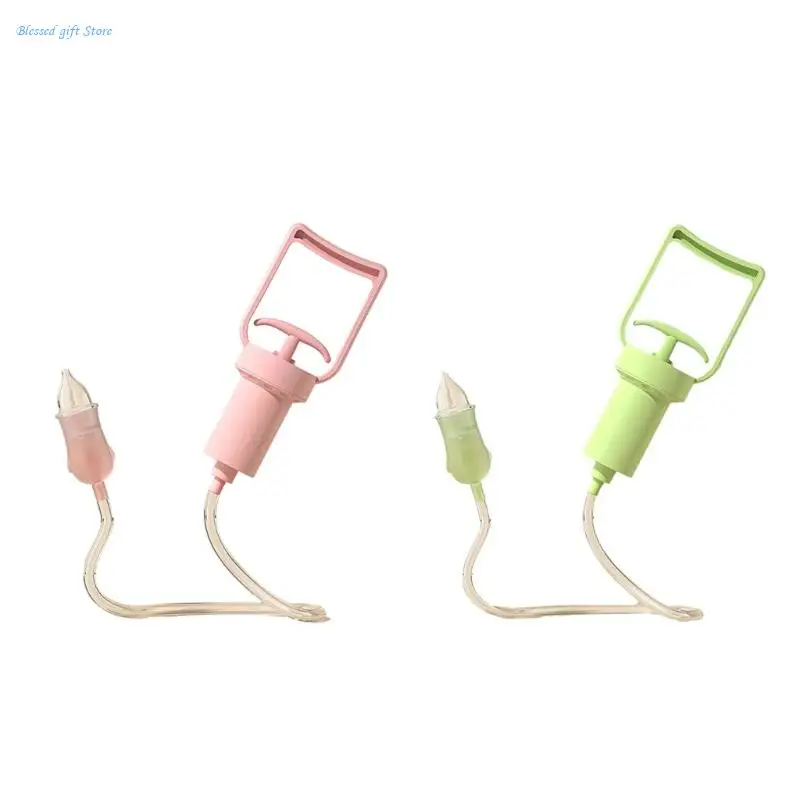 

Newborns Nasal Mucus Suction Tool Toddlers Nose Aspirator Easy Booger Removers