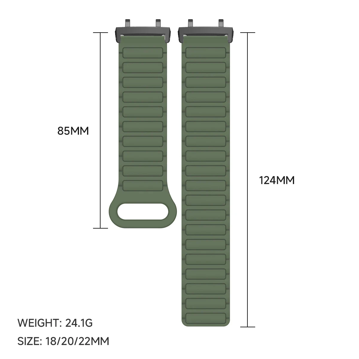 Ремешок с магнитной петлей для Amazfit T-rex 2 3 Ultra, спортивный браслет для часов Amazfit Trex Pro T Rex, сменный ремень для умных часов