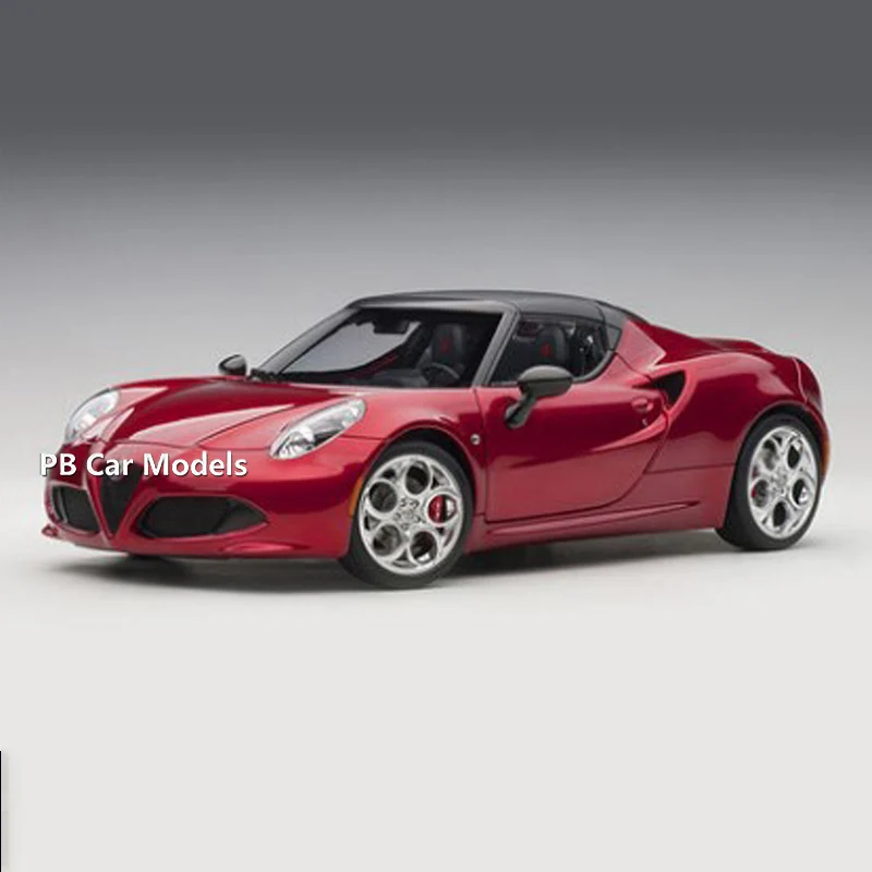 

AUTOart 1:18 AlfaRomeo 4C SPIDER car model toys for boys 70141 70142 70143