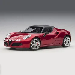 AUTOart 1:18 AlfaRomeo 4C SPIDER car model toys for boys 70141 70142 70143