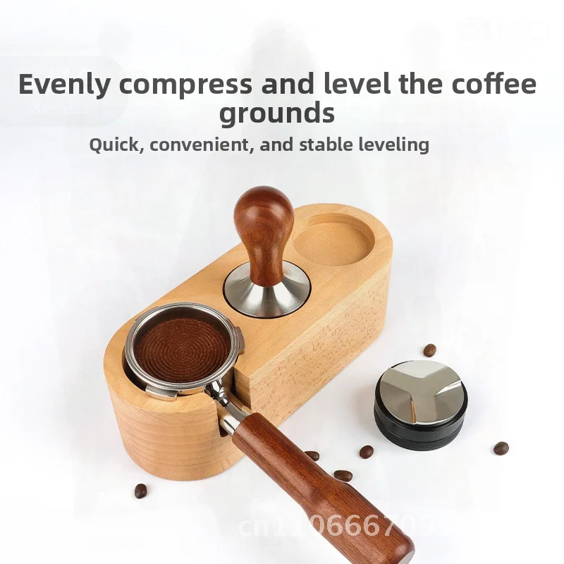

Italian Coffee Machine Powder Hammer 304 Stainless Steel Flat & Threaded Bottom Accessories for Barista Espresso Making