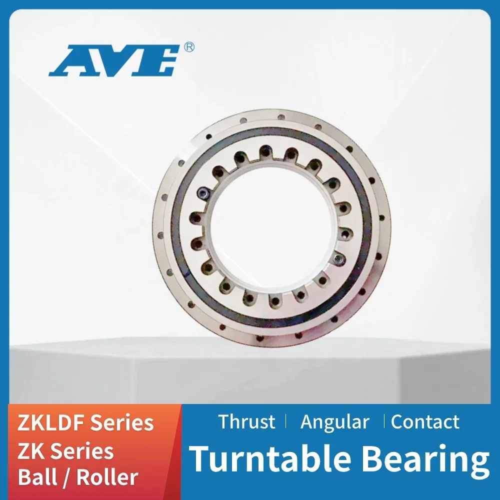 Precision axial angular contact thrust ball bearings ZKLDF325 slewing ring bearings CNC rotary table honing heads