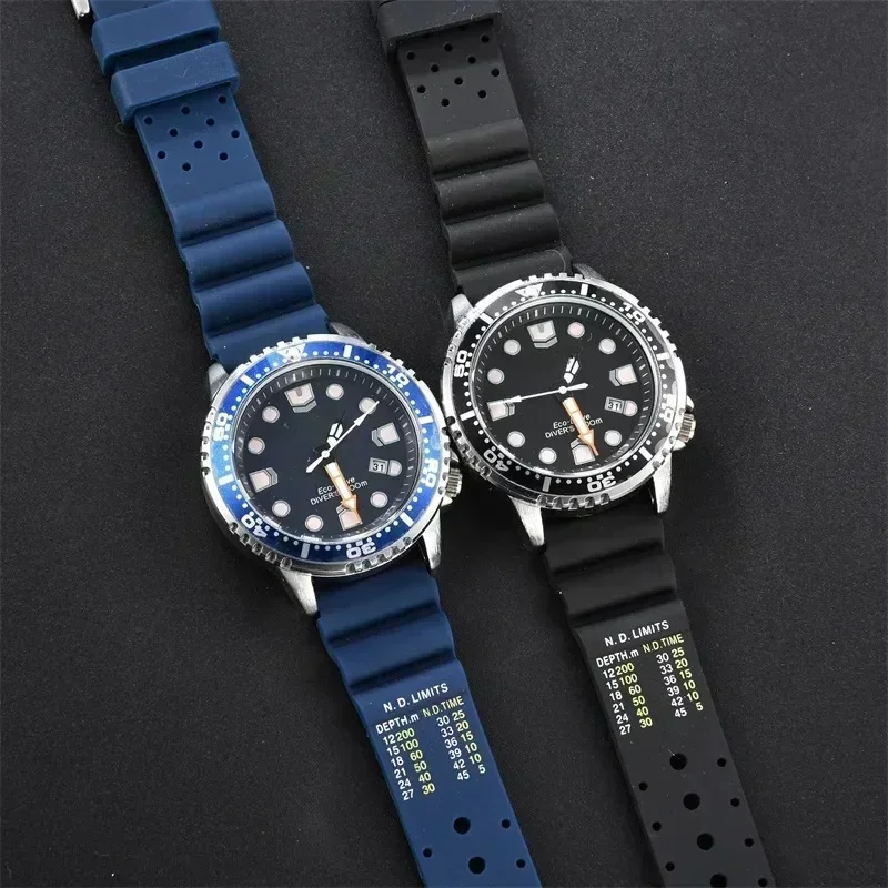 2024 New Fashion Luxury Promaster Diver Series Eco-Drive Men\'s Quartz Three-Pin Calendar Tape Watch with Gift Box