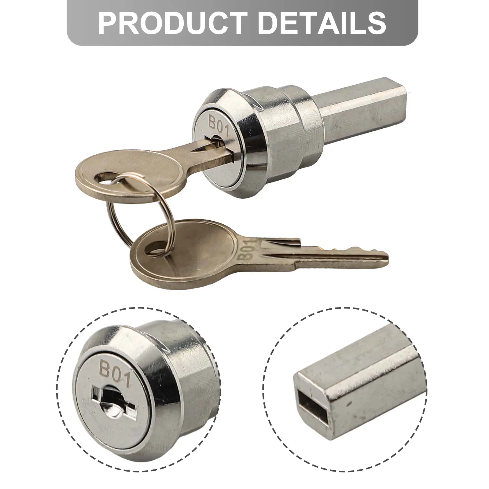 Cabinet Lock Insert Drawer Cabinet Lock For Elevator Operation Boxes Multi-range Use Protecting Children Sturdy Construction