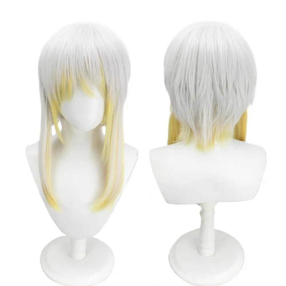 

Limbus Company Faust Cosplay Wig Silver Hair
