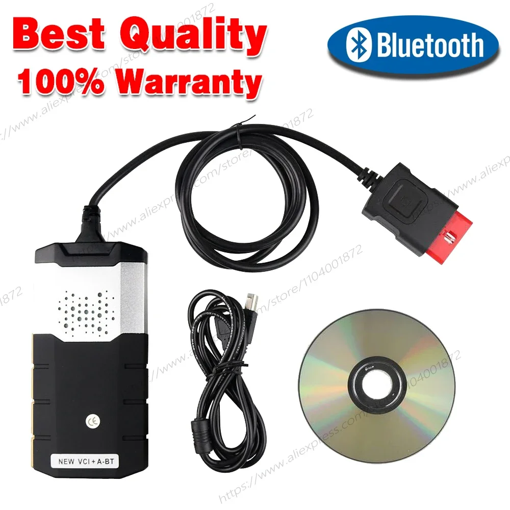 Newest Vci Scan tool for VD DsI50 CDP Unlimited 2021.11 With Keygen Vd Tcs Cdp Pro Plus Obd2 Scanner Car Truck Diagnostic Tools
