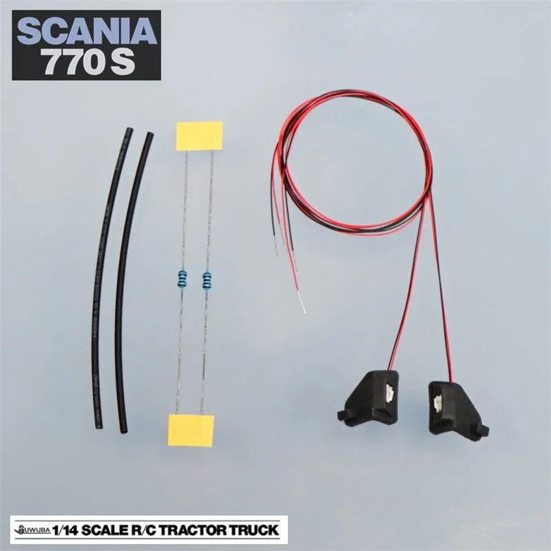 ABS Front Eyebrow Light for 1/14 Tamiya RC Truck For  770s 6×4 56368 8X4 56371