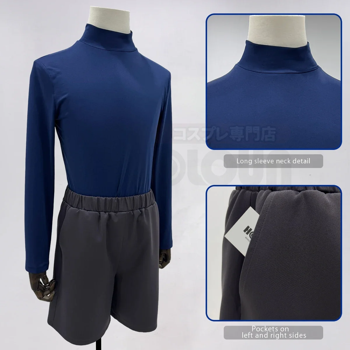 Косплей Охотник Аниме Killua Zoldyck Косплей Костюм Футболка Шорты Cos Конвенция Повседневная одежда Рождественский Новый год Подарок