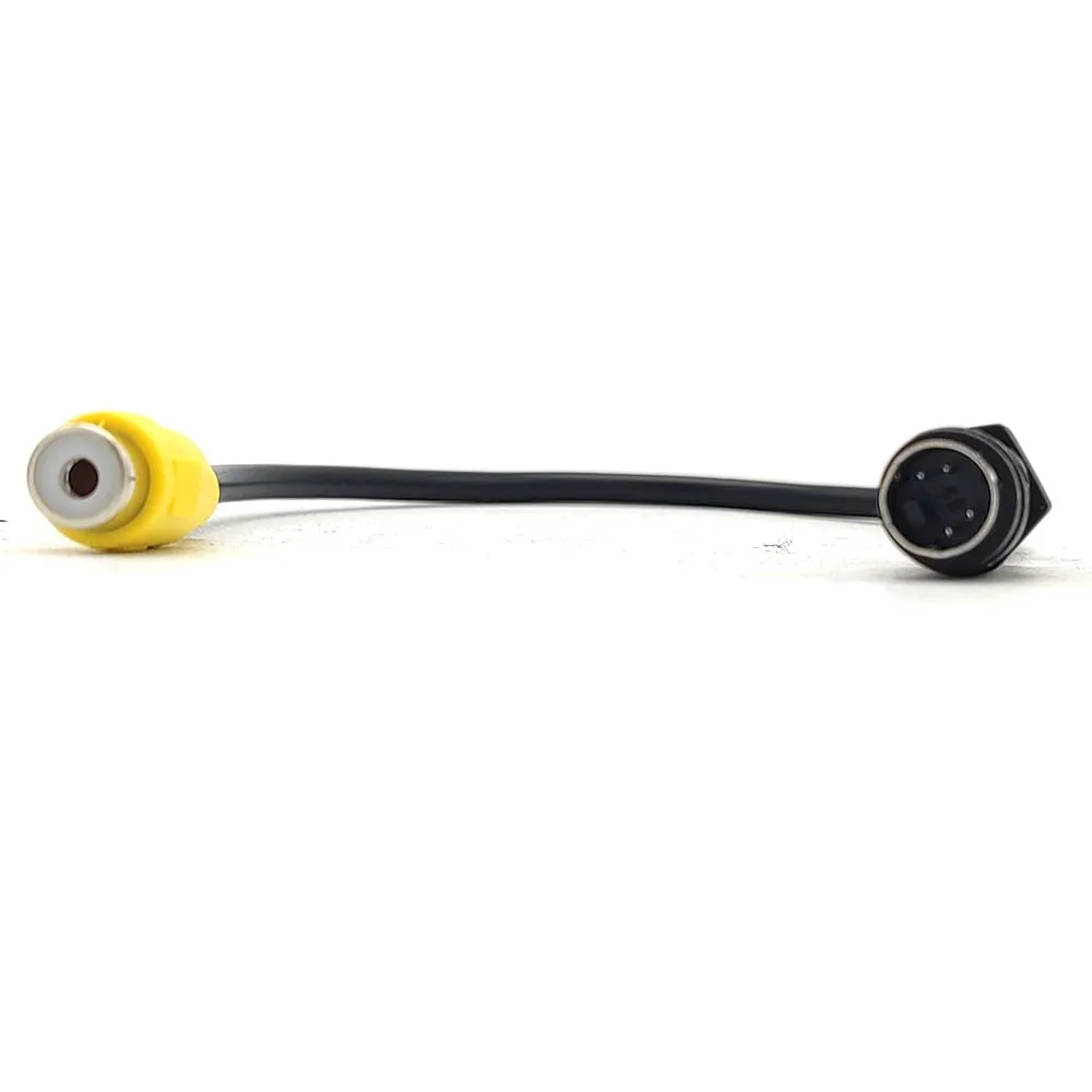 S-Video 4-Pin 4pin to Composite Video RCA AV TV Converter Cable adapter cord NEW