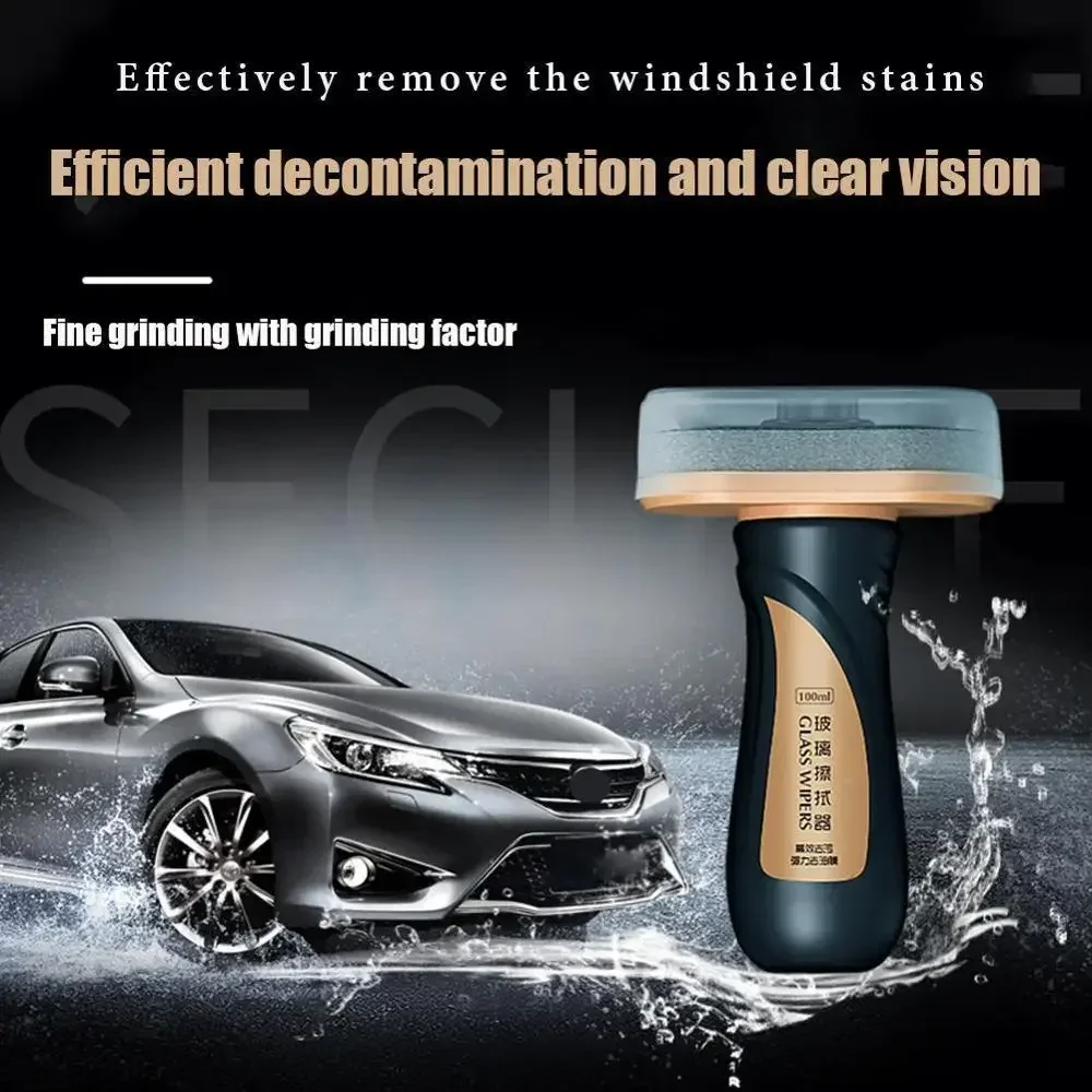 Car Glass Polishing Degreaser Clean Polish Paste Care Glass Hydrophobic Proof Window Paint Oil Remover Agent Water Film Oil