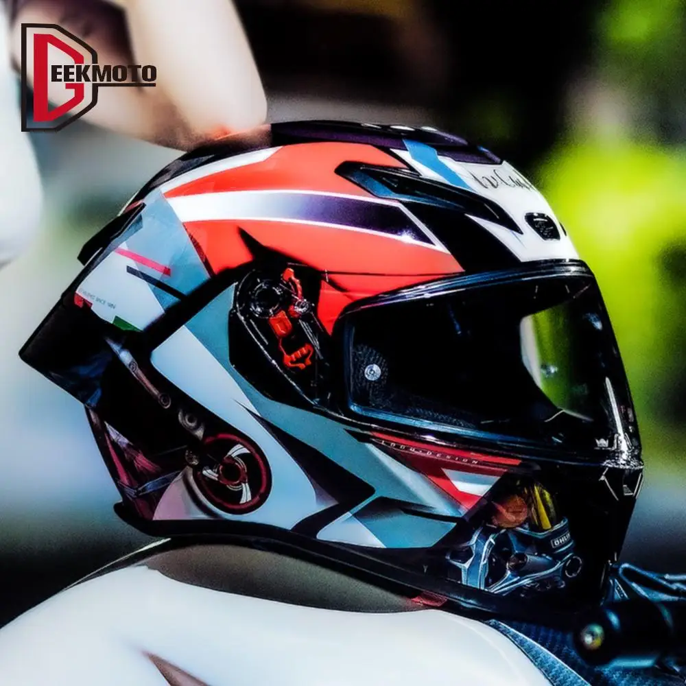 Motorcycle Helmet DOT Approved Motorcyclist Casco Moto Helmet Full Face Motocross Helmet Street Capacete De Moto 6 Colors Visors