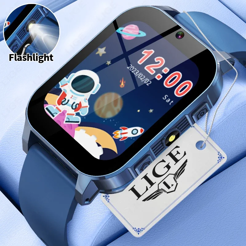 

New Kids Smart Watch with Camera Kids Educational Toys Music Player Pedometer Alarm Clock Calculator Flashlight Child Smartwatch