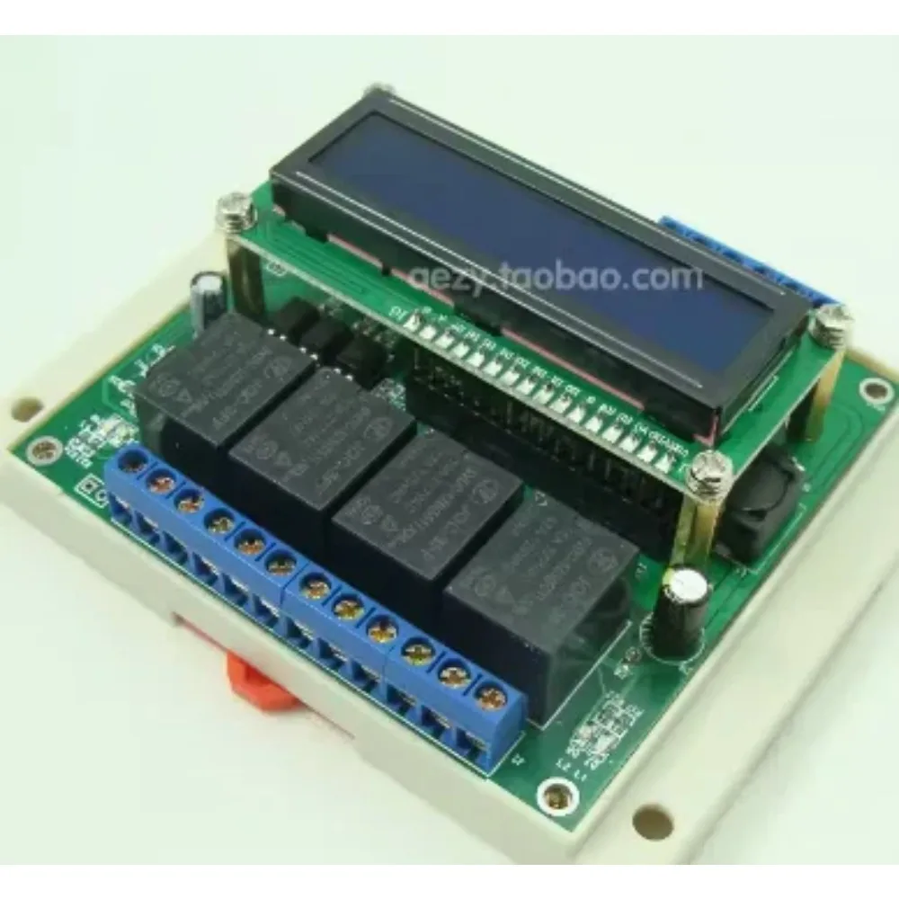 Programmable Time Relay 99 Step Multi Channel Timing Trigger Solenoid Valve Linkage Control PTR4