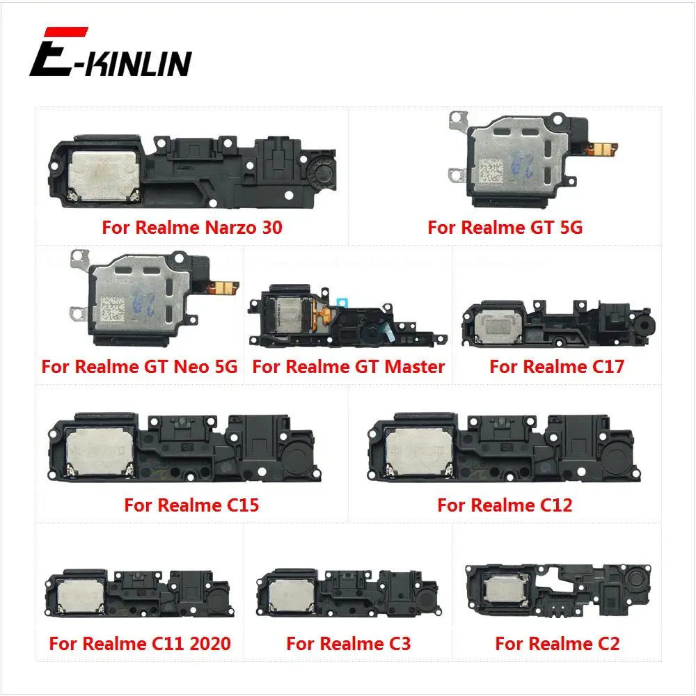 Loud Speaker Sound Buzzer For OPPO Realme Narzo 30 GT Master Neo 5G C17 C15 C12 C11 2020 C3 C2 Loudspeaker Flex Cable Parts