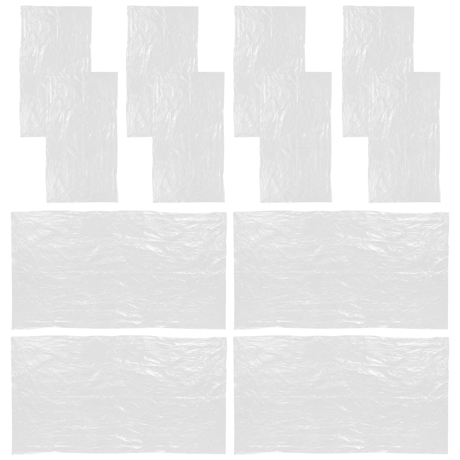 

50 Pcs Sauna Wrap Foil Insert for Blanket Inset Bag Supplies Towel Disposable Top Opening Liners