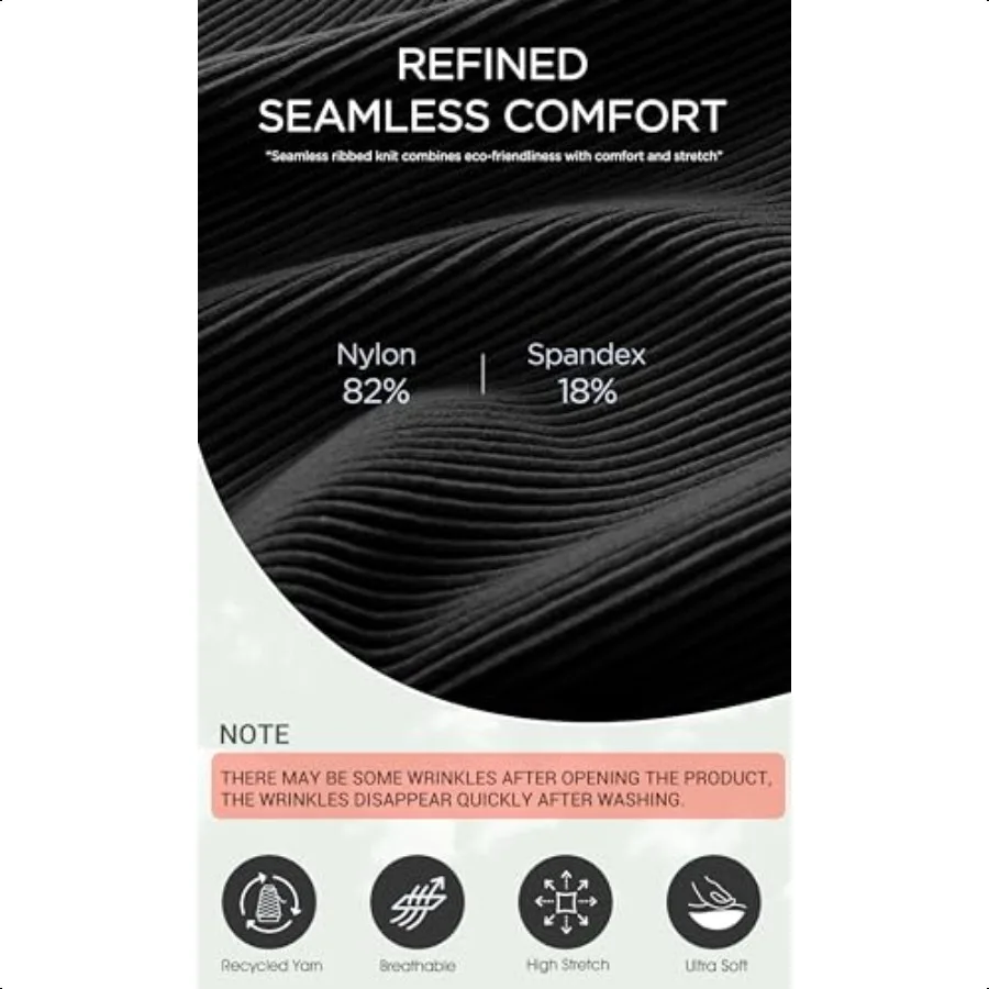 ODODOS Damen Crop Seaml RibKnit Camisole Strappy Racerback Cropped Tank Tops