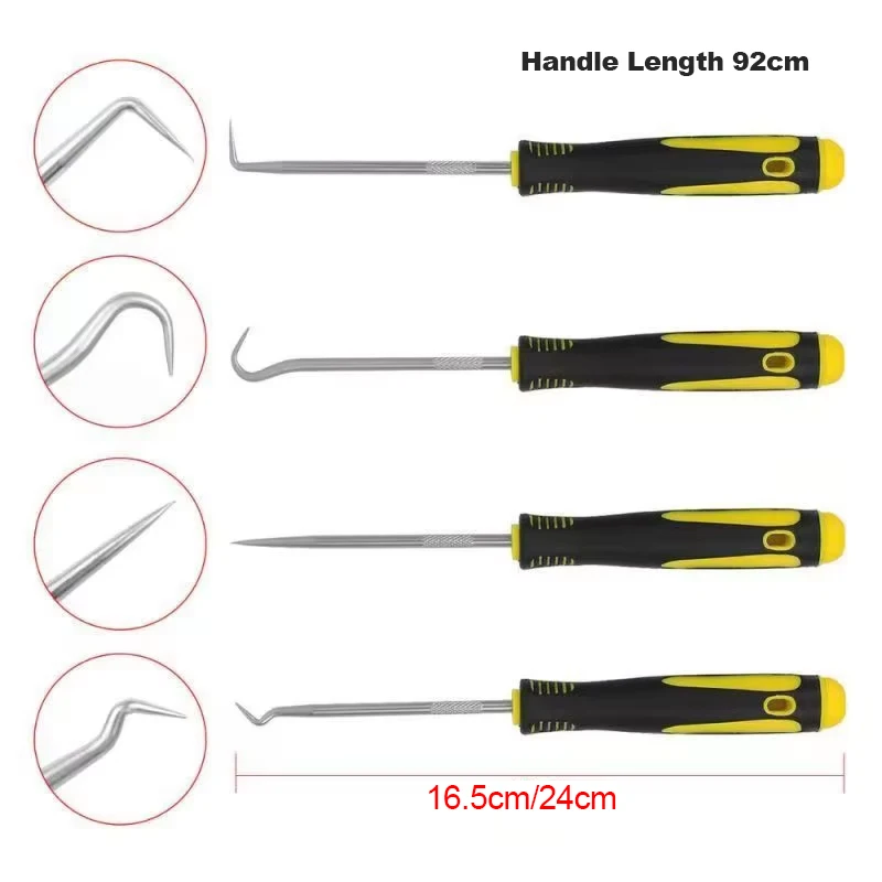 1-10PCS Car Oil Seal Screwdriver Set Hose Removal Hook Set O Seal Gasket Puller Remover Pick Hooks Repair Tools Craft Hand Tool