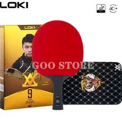 Loki e9 estrela 7 estrelas 6 estrelas 5 estrelas 4 estrelas 3 estrelas 2 estrelas raquete de tênis de mesa de carbono lâmina ping pong bat competição ping pong paddle