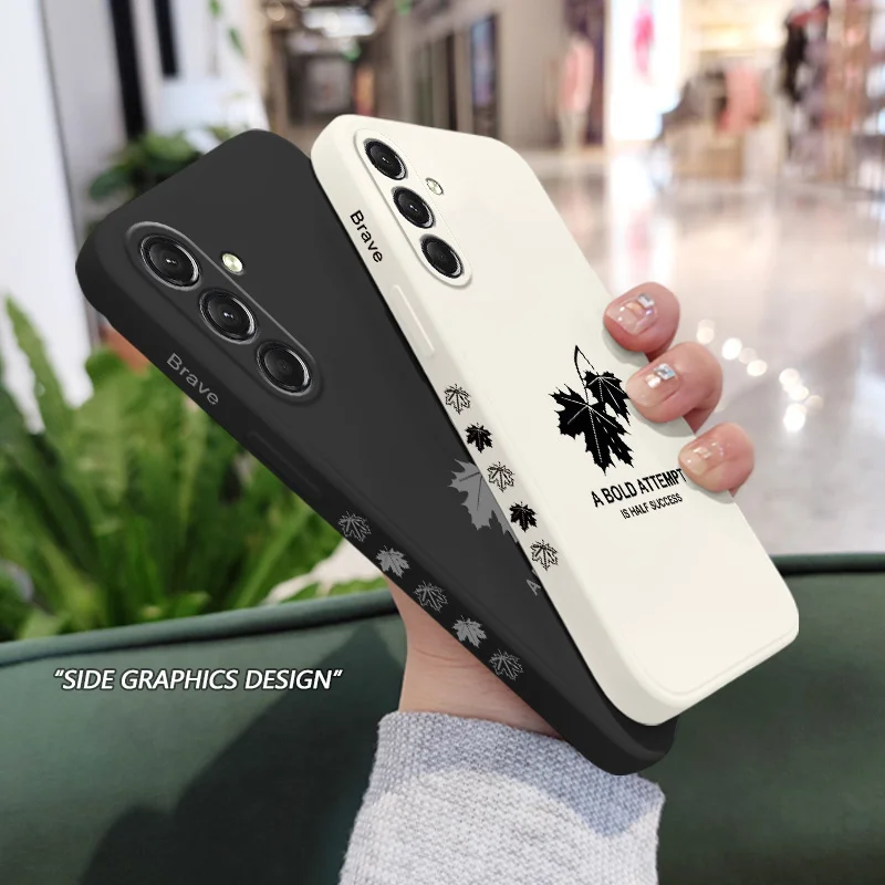 حافظة هاتف مابل ليف ، غطاء لسامسونج جالاكسي S24 ، S23 ، S22 ، S21 ، S20 ، S10 ، S10E Ultra Plus ، FE Note 20 Ultra ، 10 Plus