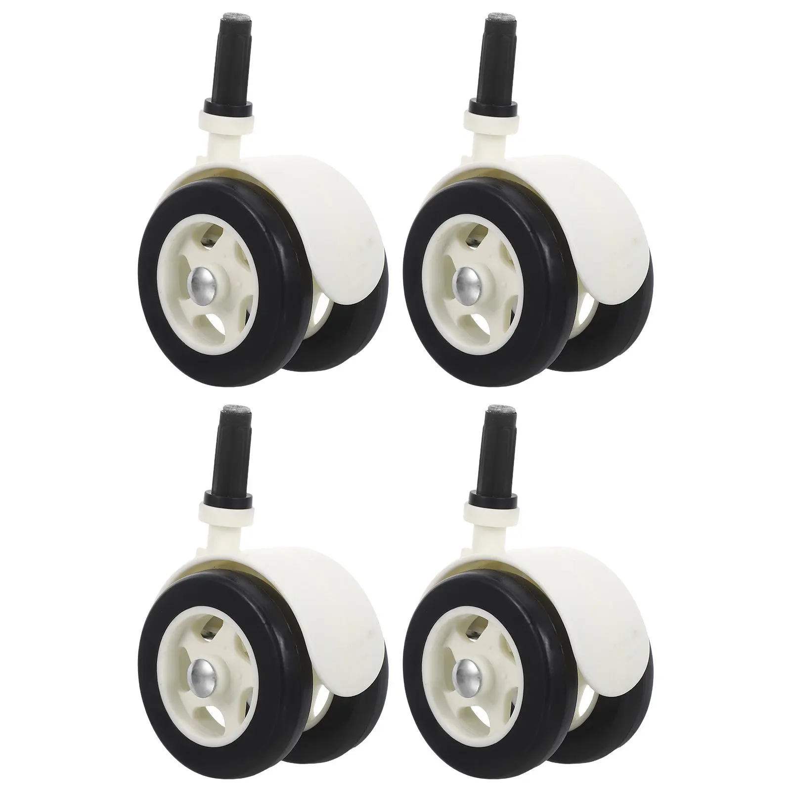 

4pcs Baby Stroller Caster Wheels 360° Swivel Silent Universal Wheel Replacement For Infant Stroller Walker Pram Trolley Repair