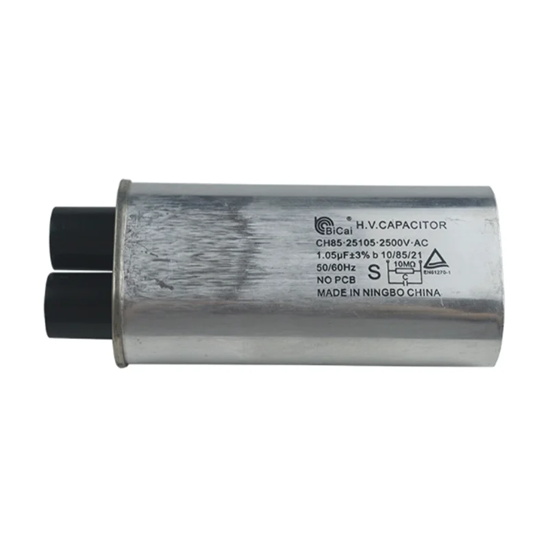 2500V 1.05UF Microwave Oven HV Capacitor Suitable for to Galanz Midea Etc. Microondas Oven Capacitance Parts Accessories