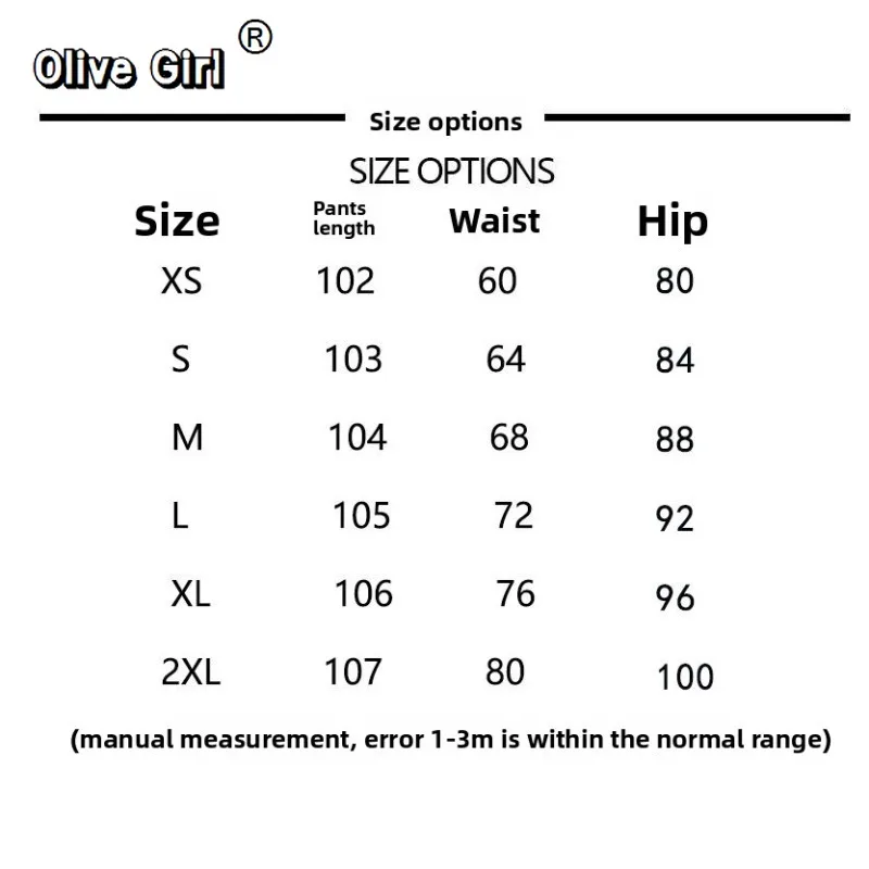 Olivegirl Low Waisted Casual Workwear Pants for Women Spring Autumn 2026 Super Versatile Slim Trousers Floor Length Flared Pants
