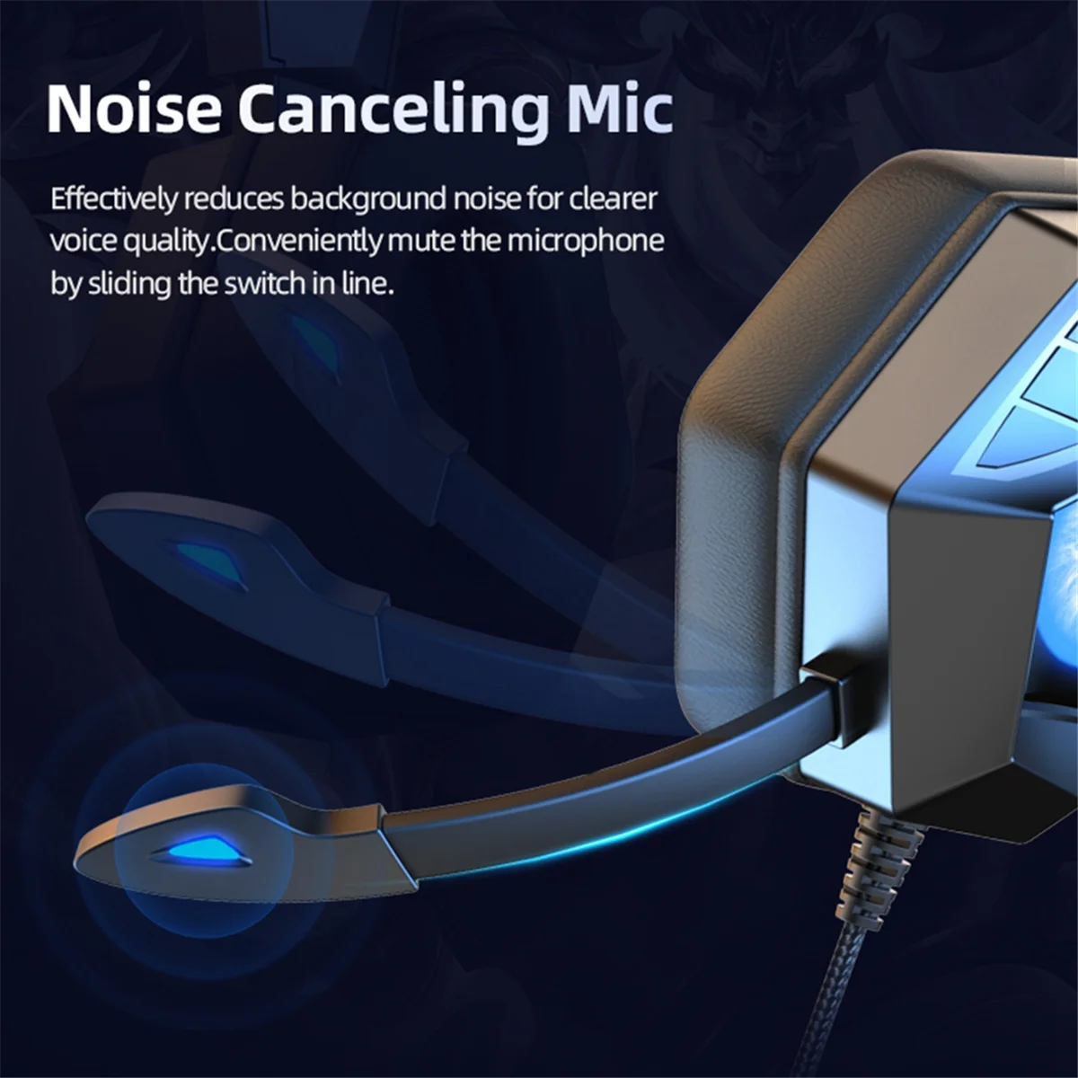 PS4 PS5 XBox 스위치 PC 컴퓨터 노트북 헤드폰 B용 마이크가 있는 A57G 유선 게임용 헤드셋