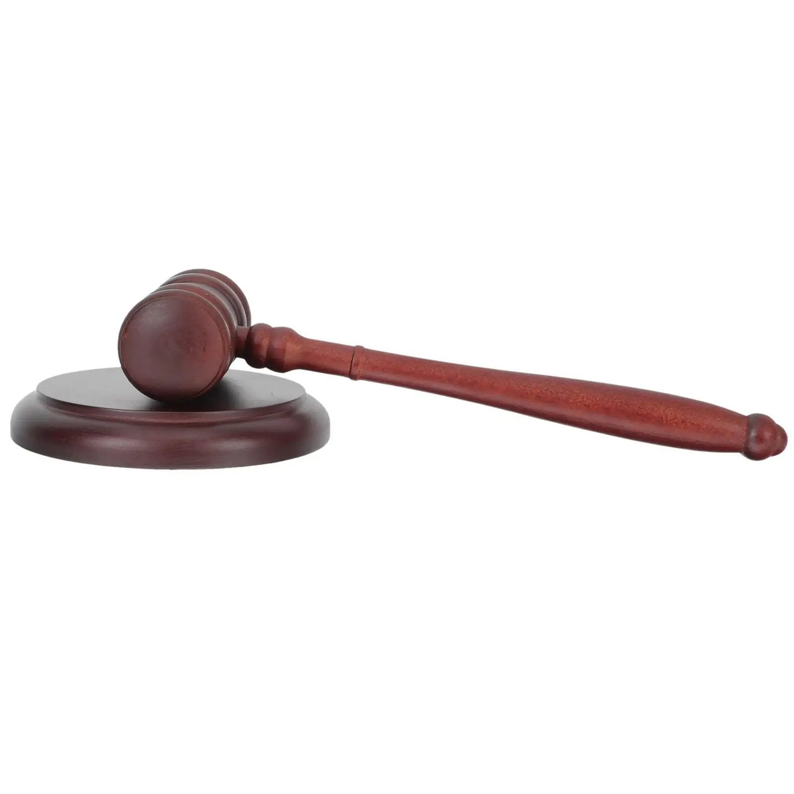 

Mini Wooden Judge Hammer Gavel Toy Light Brown Auction Children Tool Smooth Edge Safe Multi Functional Role