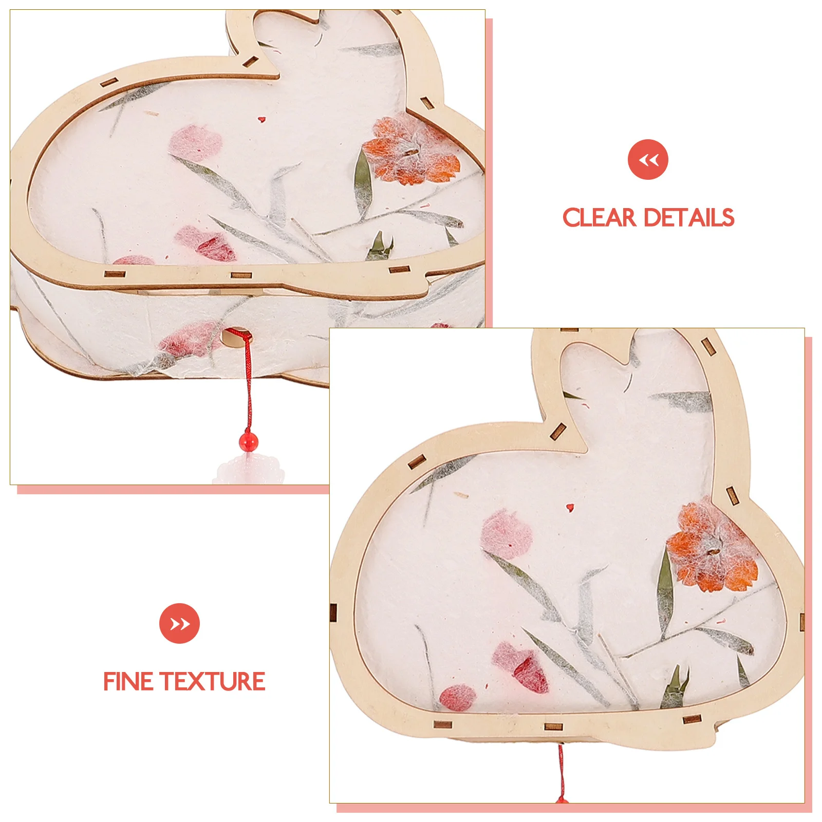 

1Set Lantern DIY Luminous Lantern Kit Durable Material Easy Assemble for Birthday Holiday Spring Festival Decoration