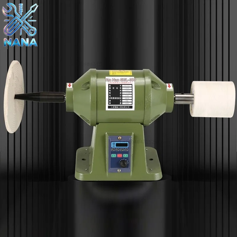 Electric Polisher Infinite Speed Control Polishing Machine for Acrylic Wood,Stainless Steel Precision Grinding and Polishing