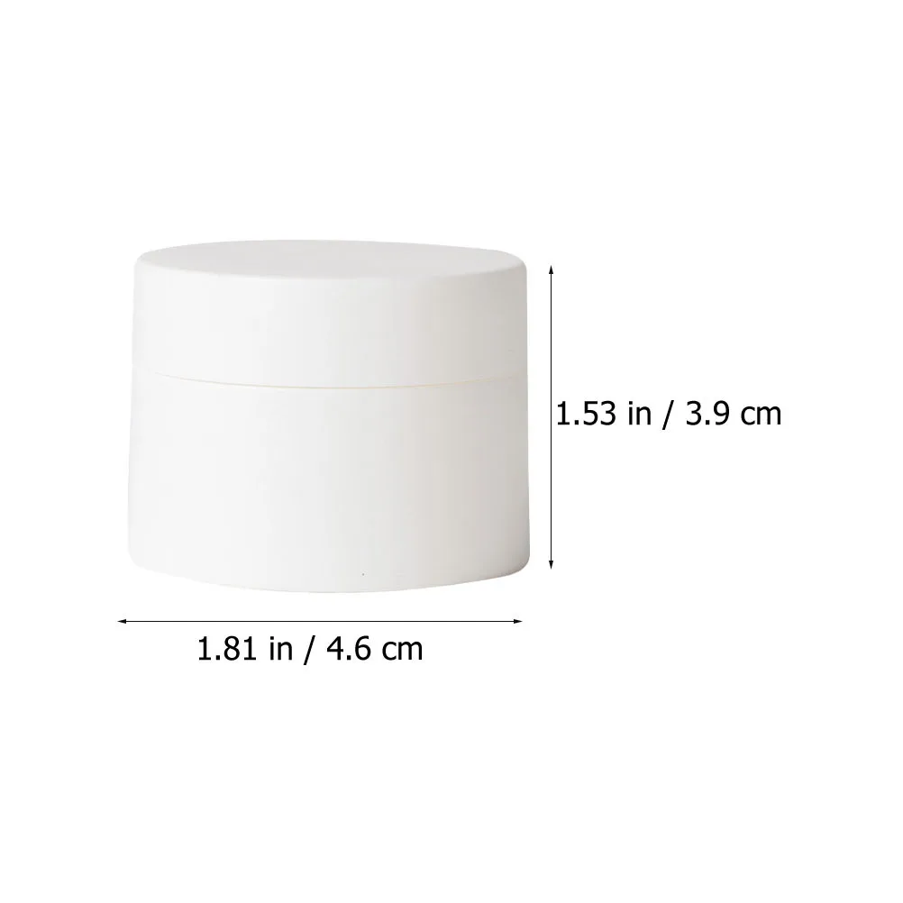 8 قطع 20 جرام خفيفة الوزن مانعة للتسرب، حاويات مستحضرات التجميل، زجاجات كريم السفر القابلة لإعادة الملء، جرة بلاستيكية، زجاجة جرة صغيرة