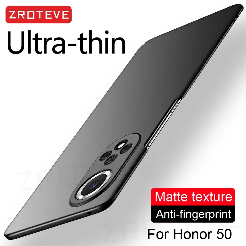 For Honor90 Case ZROTEVE Ultra Slim Matte Hard PC Cover For Huawei Honor 90 Lite 70 50 Honor70 Honor50 Shockproof Phone Cases