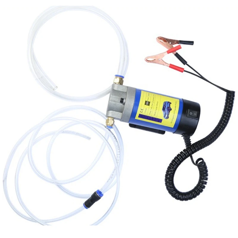 12V Portable Oil Pump 2-3L/Min Electric Oil Change Pump Siphon Tool Suitable For Cars, Motorcycles And Boats