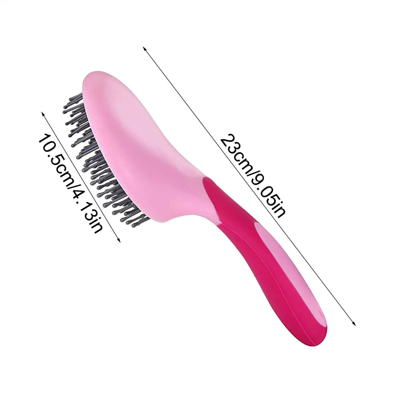 فرشاة ذيل الحصان والذيل المهنية أنسنة مقبض ذيل الحصان مشط الحصان الاستمالة فرش ماني الذيل فرشاة تدليك الحيوانات الأليفة #6