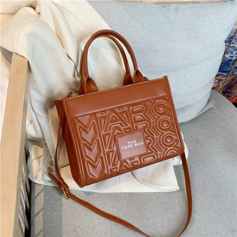 New Solid Color Commuter Bag High-end One-shoulder Cross-body Bag for Women The Tote Bags Tote Bag for Women