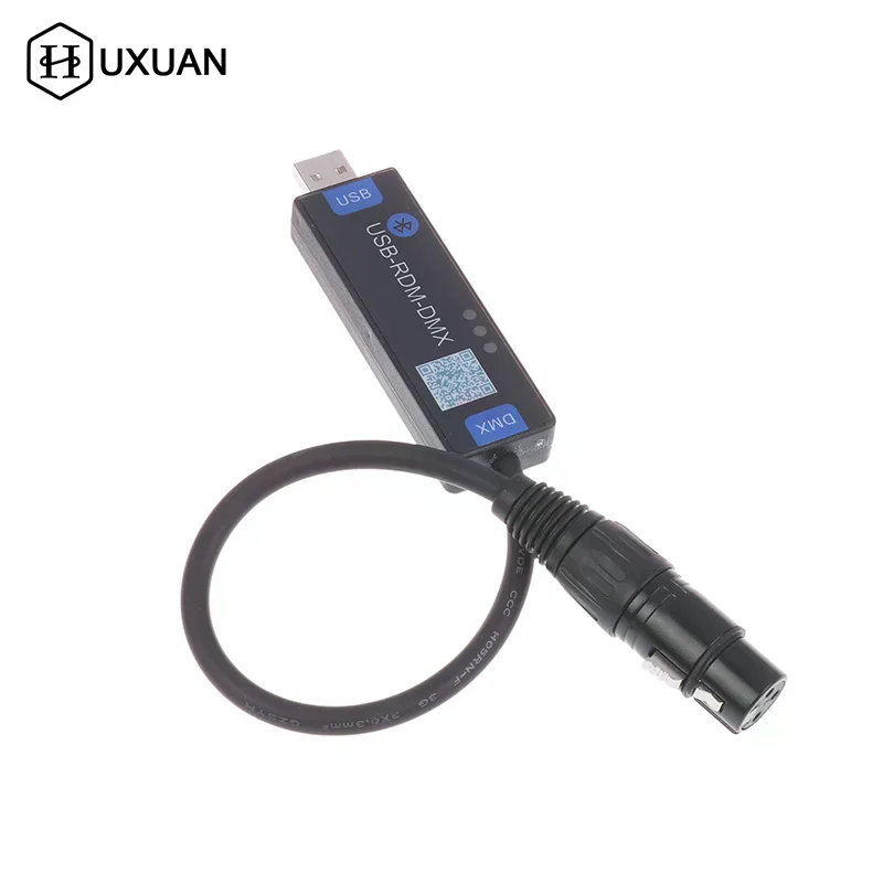 

USB-RMD-DMX Wireless Bluetooth DMX Controller Mobile App Stage Light Dialer Tool For Android Devices Only