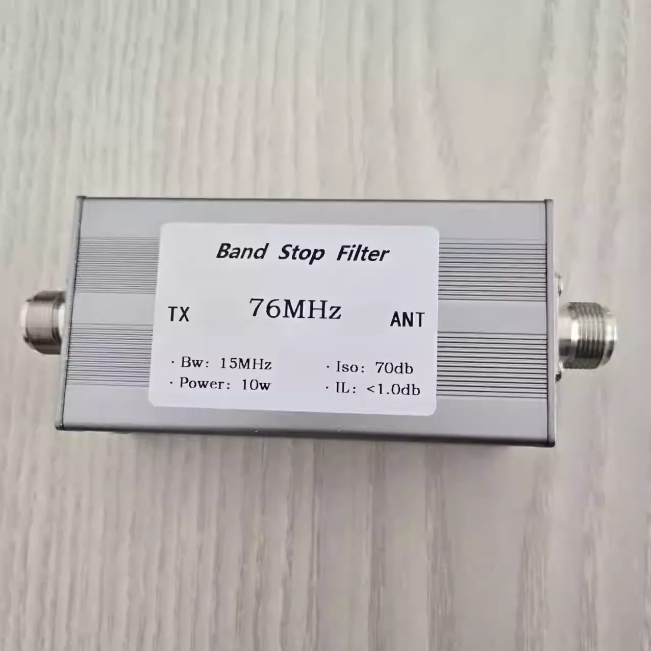 BSF-76M-10WN Bandstop Filter N Mother Seat 10w