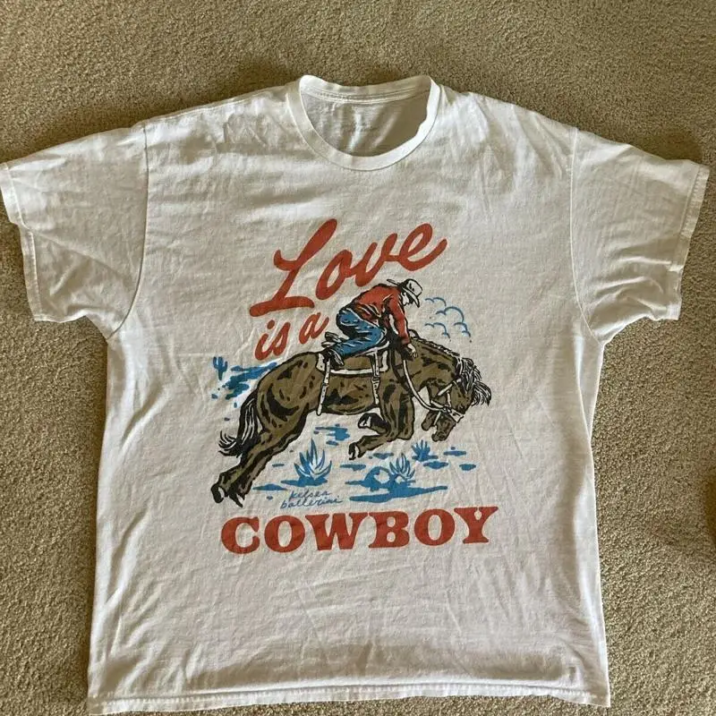 Love Is A Cowboy Kelsea Ballerini T-Shirt, alle Größen S bis 5Xl, El385